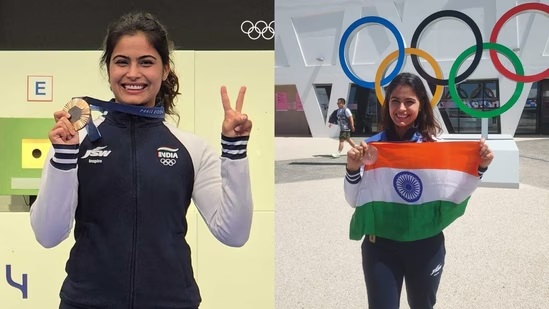 Manu Bhaker Makes History as First Indian Woman to Win Two Medals in a Single Olympics