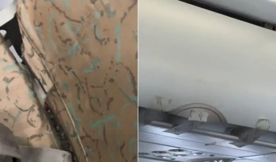 Pak Man Details Dusty Chairs, Broken Seat Handles on PIA Flight