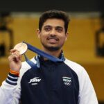 India’s Dream Week at Paris Olympics: Swapnil Kusale Wins Bronze in 50m Rifle 3 Position, Secures 3rd Medal for India