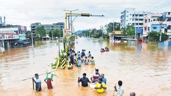 35 Dead as Torrential Rains Devastate Telangana and Andhra Pradesh; IMD Predicts More Downpour