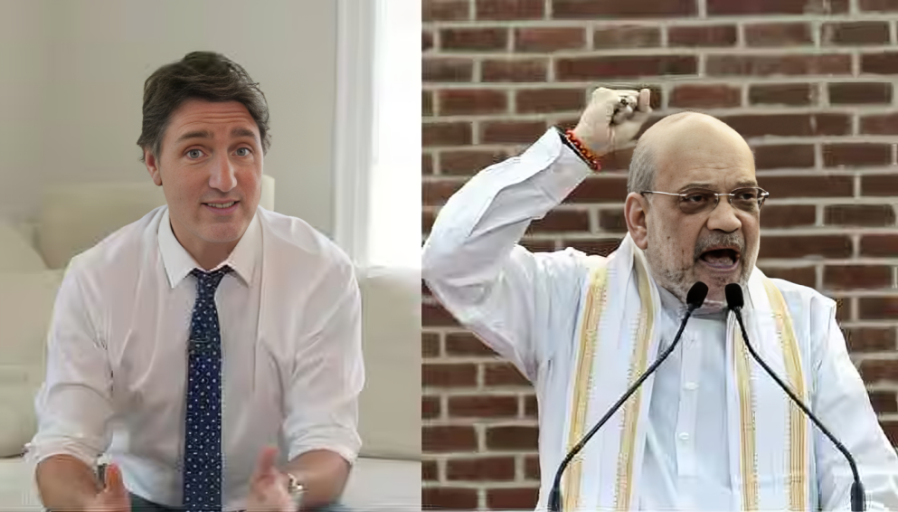 Amit Shah and Justin Trudeau