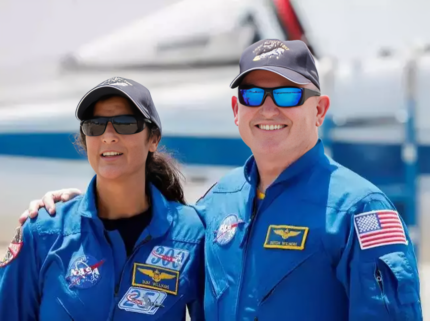 Sunita Williams and Butch Wilmore