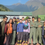 two foreign women mountaineers