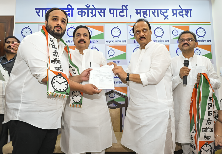 Zeeshan Siddique Joins Ajit Pawar’s NCP, Set to Contest from Bandra East After Father’s Tragic Death