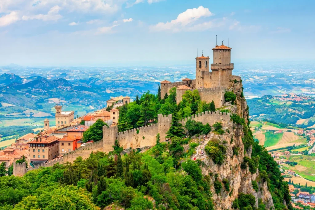 San Marino Cityscape