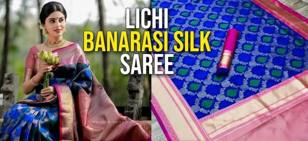 Banarasi Soft Lichi Silk Saree