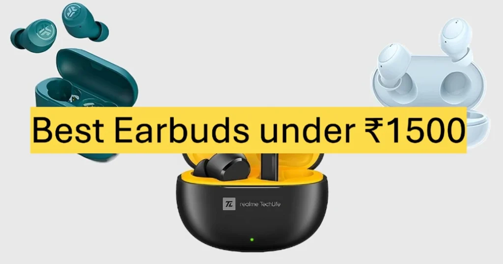 wireless earbuds under ₹1500