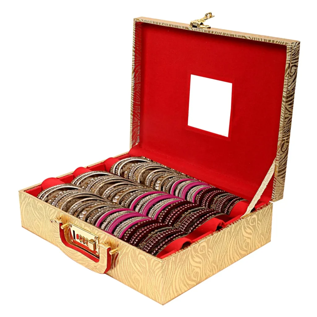 wooden bangle box