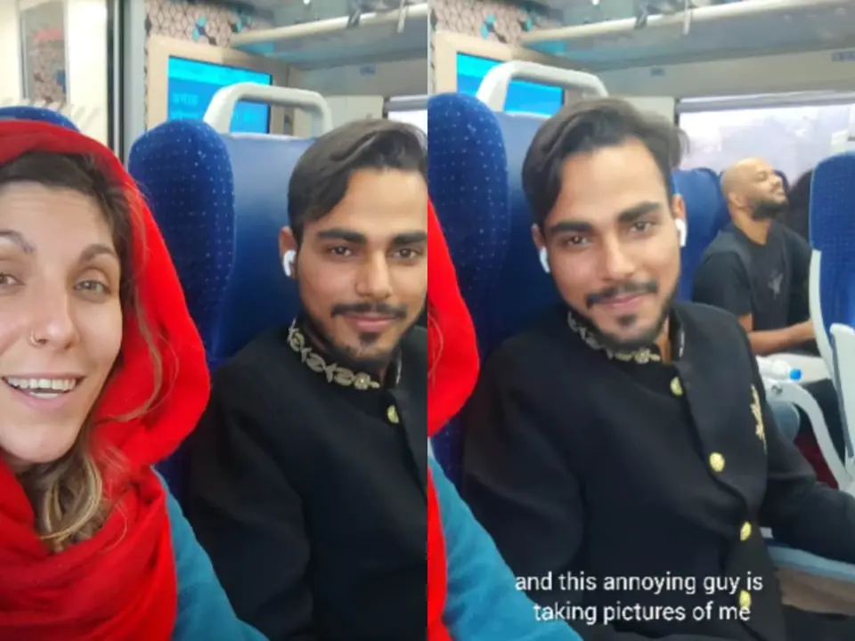 Secretly Taking Photos on Indian Trains