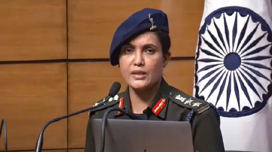 Colonel Sophia Qureshi
